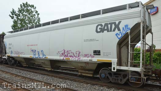 Car/wagon CGLX2314 right side / coté droit